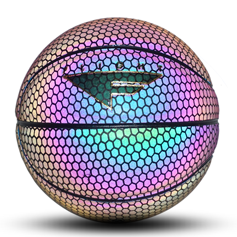 Reflective Multicolor Basketball